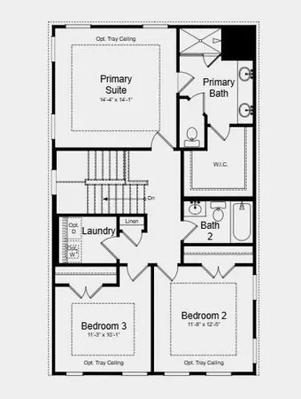 a kitchen with a stove and a wooden floor