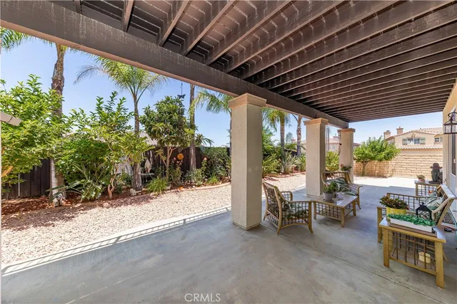 a view of a backyard with plants