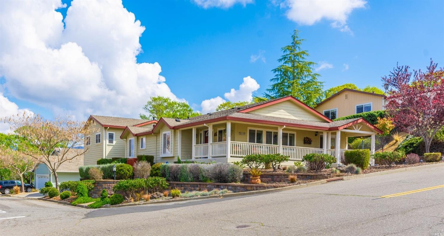 1300 Steele Canyon Road Napa, CA 94558 - Photo 8 of 79 Situated prominently on a large corner lot.