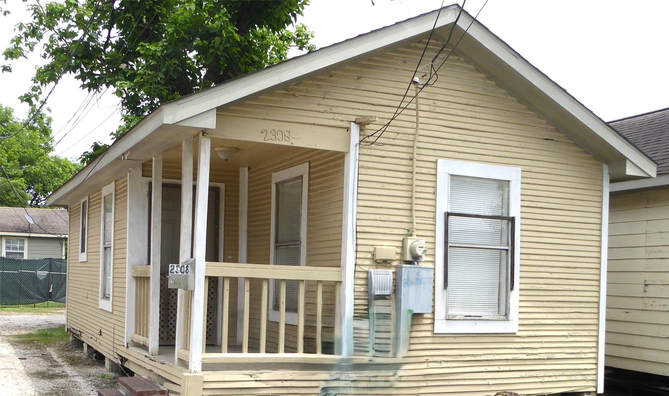2308 Stevens Street Houston, TX 77026 - Photo 1 of 12 a view of a house with a yard