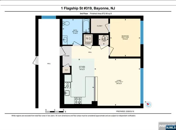 $2,700 | 1 Flagship Street, Unit 319, Bayonne, NJ 07002