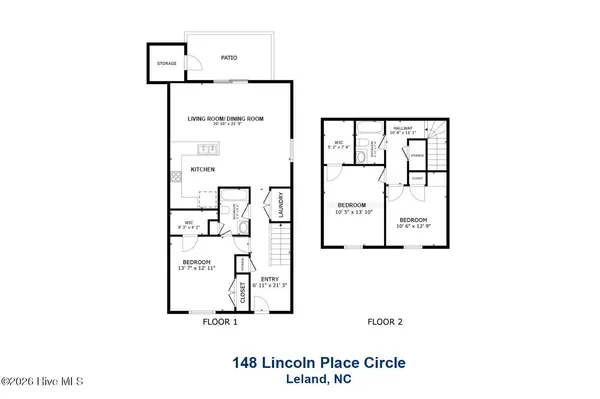 $1,800 | 148 Lincoln Pl Circle, Leland, NC 28451