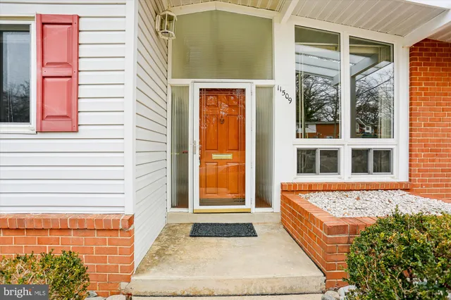 a front view of a house with windows