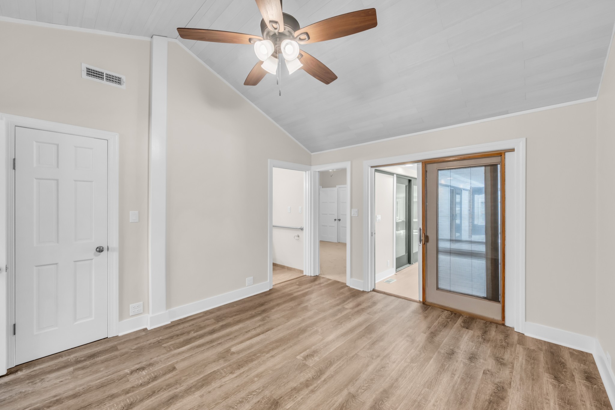 168 Oliver Smith Road Flintville, TN 37335 - Photo 39 of 86 wooden floor in an empty room with a window