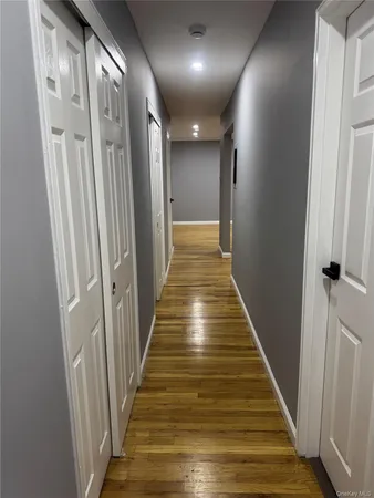 an empty room with window