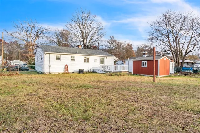 a view of outdoor space and yard