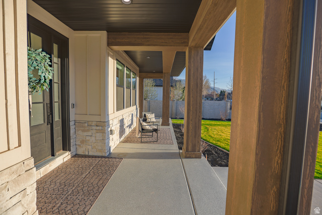 126 North 800 West Mapleton, UT 84664 - Photo 6 of 79 View of covered porch