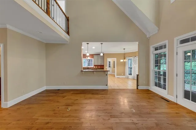 a bathroom with a granite countertop sink a vanity and a mirror