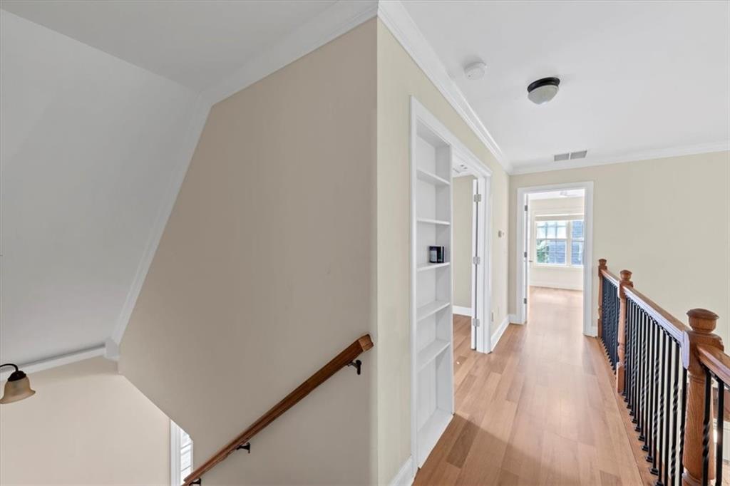 231 Beaver Ridge Road Jasper, GA 30143 - Photo 44 of 80 a view of a hallway with wooden floor and staircase