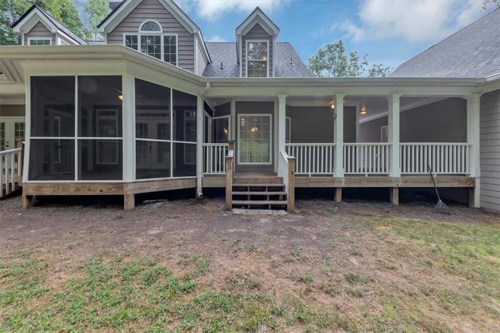 231 Beaver Ridge Road Jasper, GA 30143 - Photo 64 of 80 front view of a house with a yard