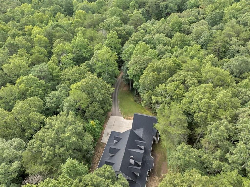 231 Beaver Ridge Road Jasper, GA 30143 - Photo 72 of 80 an aerial view of a house with a yard
