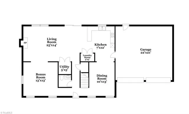 $2,205 | 3607 Garden Place Road, Greensboro, NC 27406