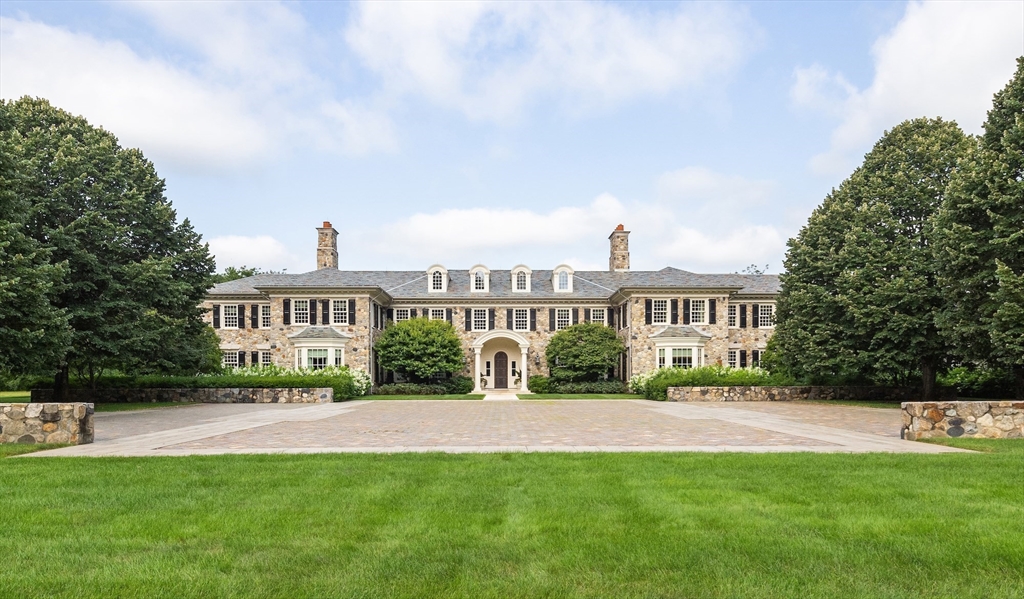 180 Ash Street Weston, MA 02493 - Photo 1 of 39 a view of house with yard and green space