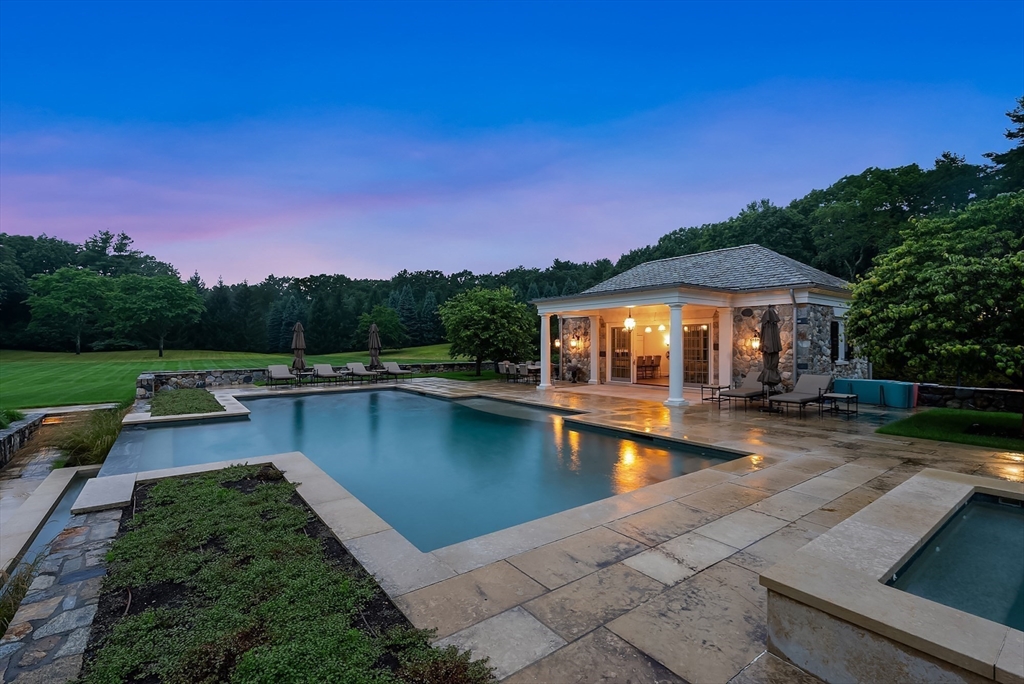 180 Ash Street Weston, MA 02493 - Photo 39 of 39 swimming pool view with a seating space