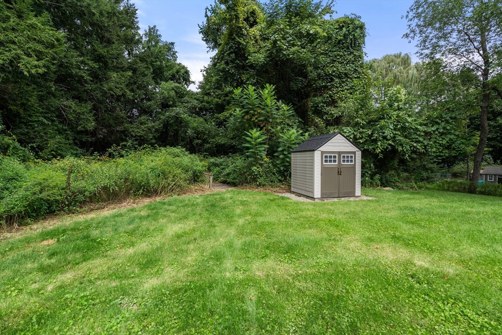 62 Nelson Place Worcester, MA 01605 - Photo 31 of 33 a backyard of a house with lots of green space