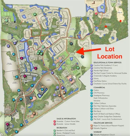 $1,195,000 | 0 Darrell Creek Trail, Mount Pleasant, SC 29466