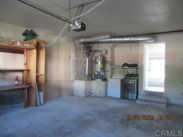 a view of a storage & utility room