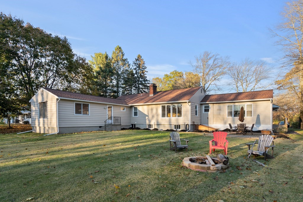 5 Myrtle Street Mendon, MA 01756 - Photo 19 of 22 a view of a house with backyard