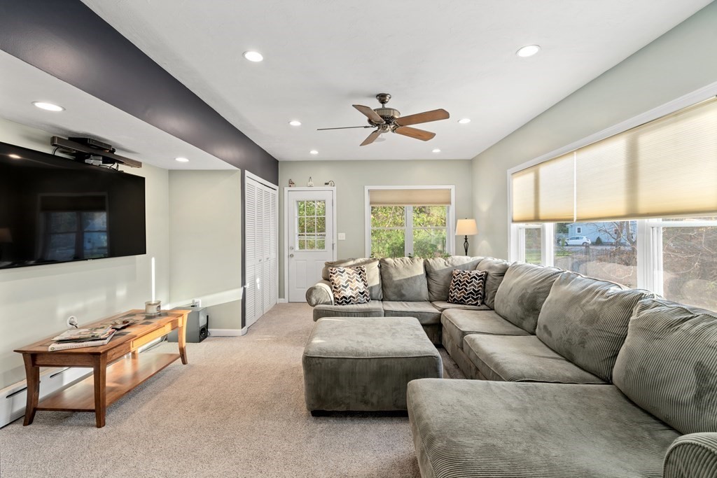 5 Myrtle Street Mendon, MA 01756 - Photo 6 of 22 a living room with furniture and a flat screen tv