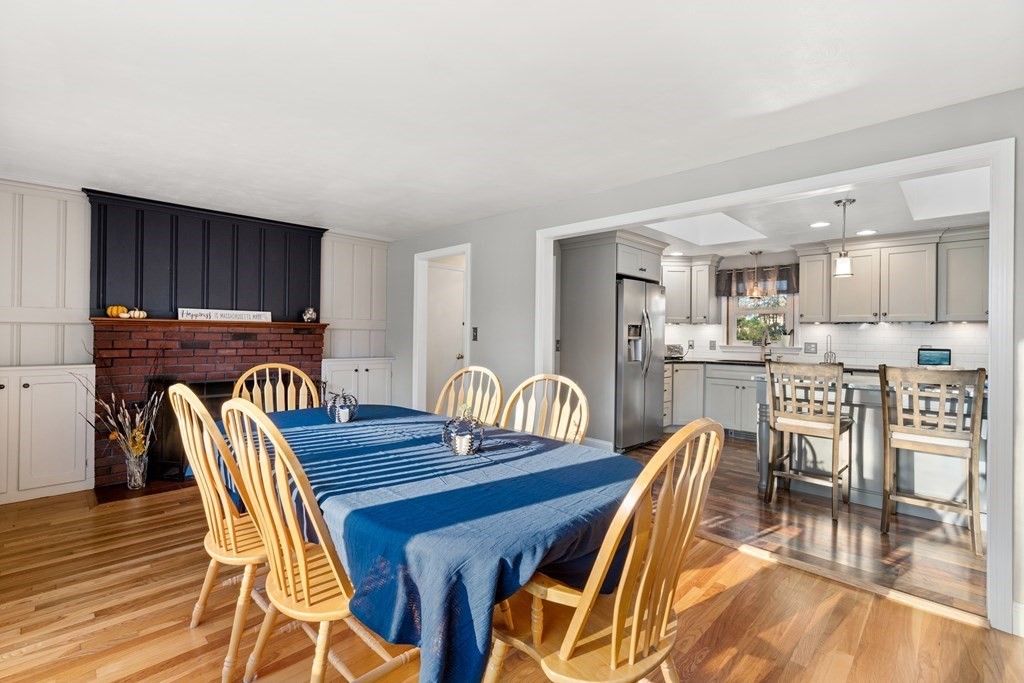 5 Myrtle Street Mendon, MA 01756 - Photo 8 of 22 a view of a dining room with furniture and wooden floor