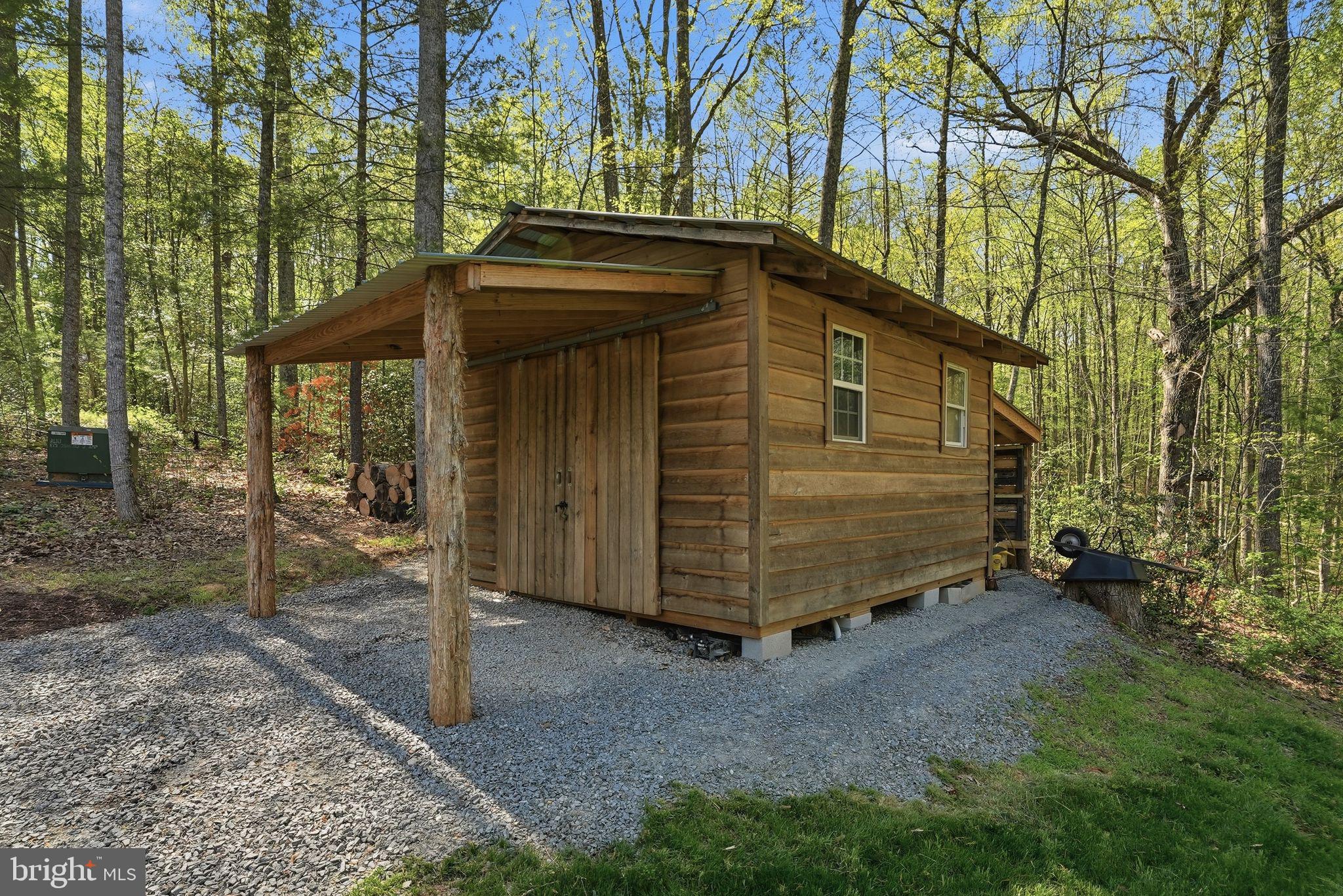 677 Weaver Hollow Road Banco, VA 22711 - Photo 28 of 34 Charming workshop built of wood from the property