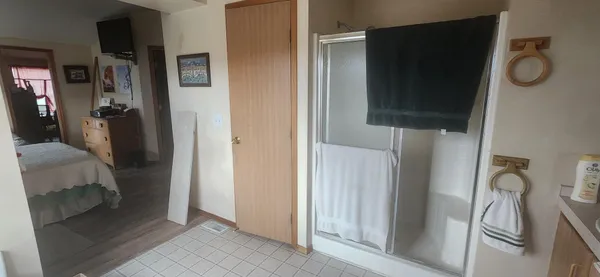 a view of walk in closet