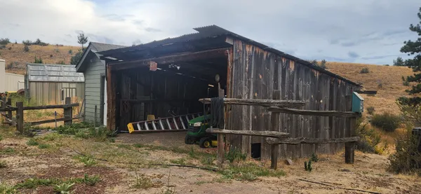 a view of a small house