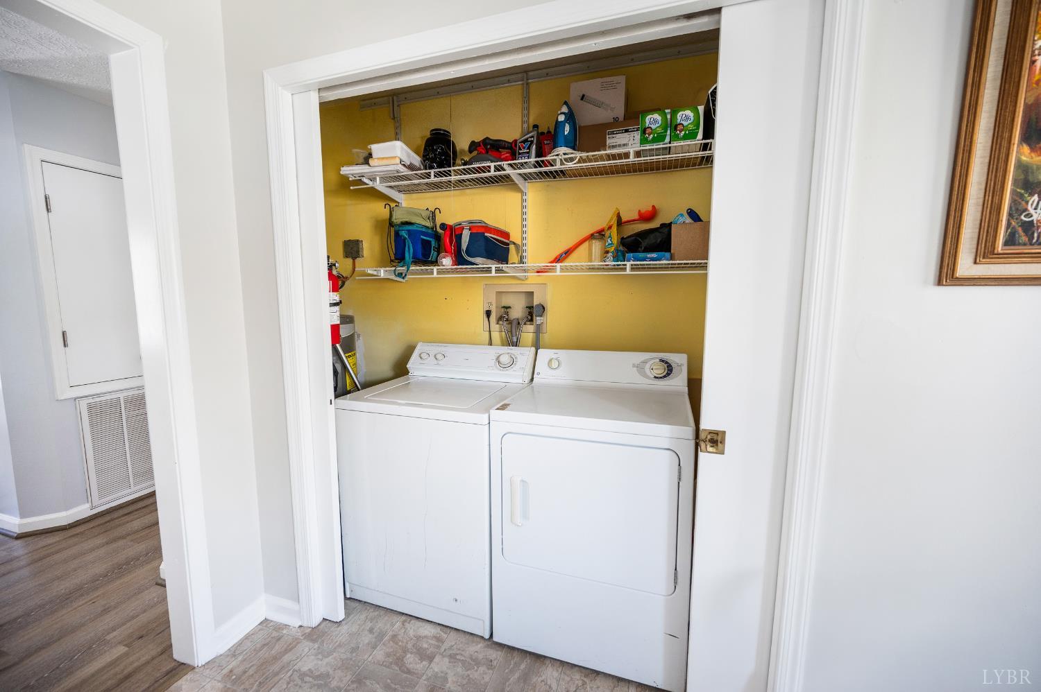 2050 Hawkins Mill Road Lynchburg, VA 24503 - Photo 12 of 32 a utility room with dryer and washer