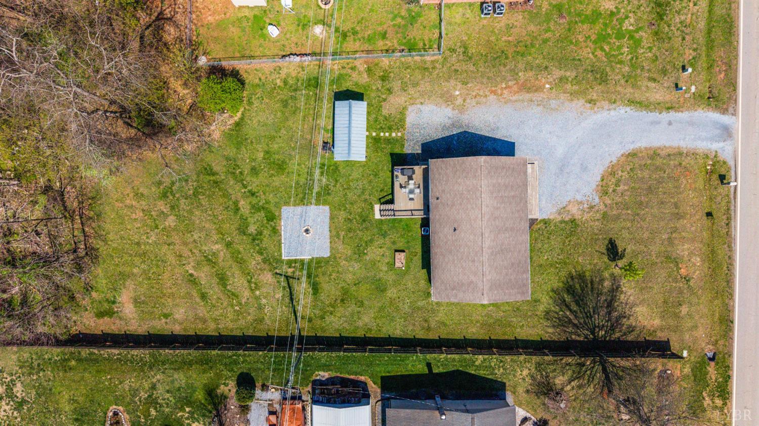 2050 Hawkins Mill Road Lynchburg, VA 24503 - Photo 27 of 32 an aerial view of a residential houses with outdoor space