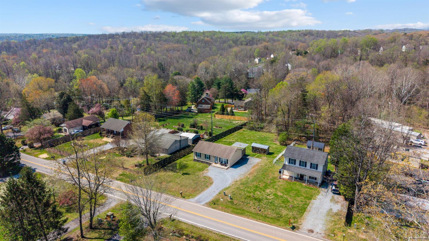 2050 Hawkins Mill Road Lynchburg, VA 24503 - Photo 30 of 32 an aerial view of multiple house