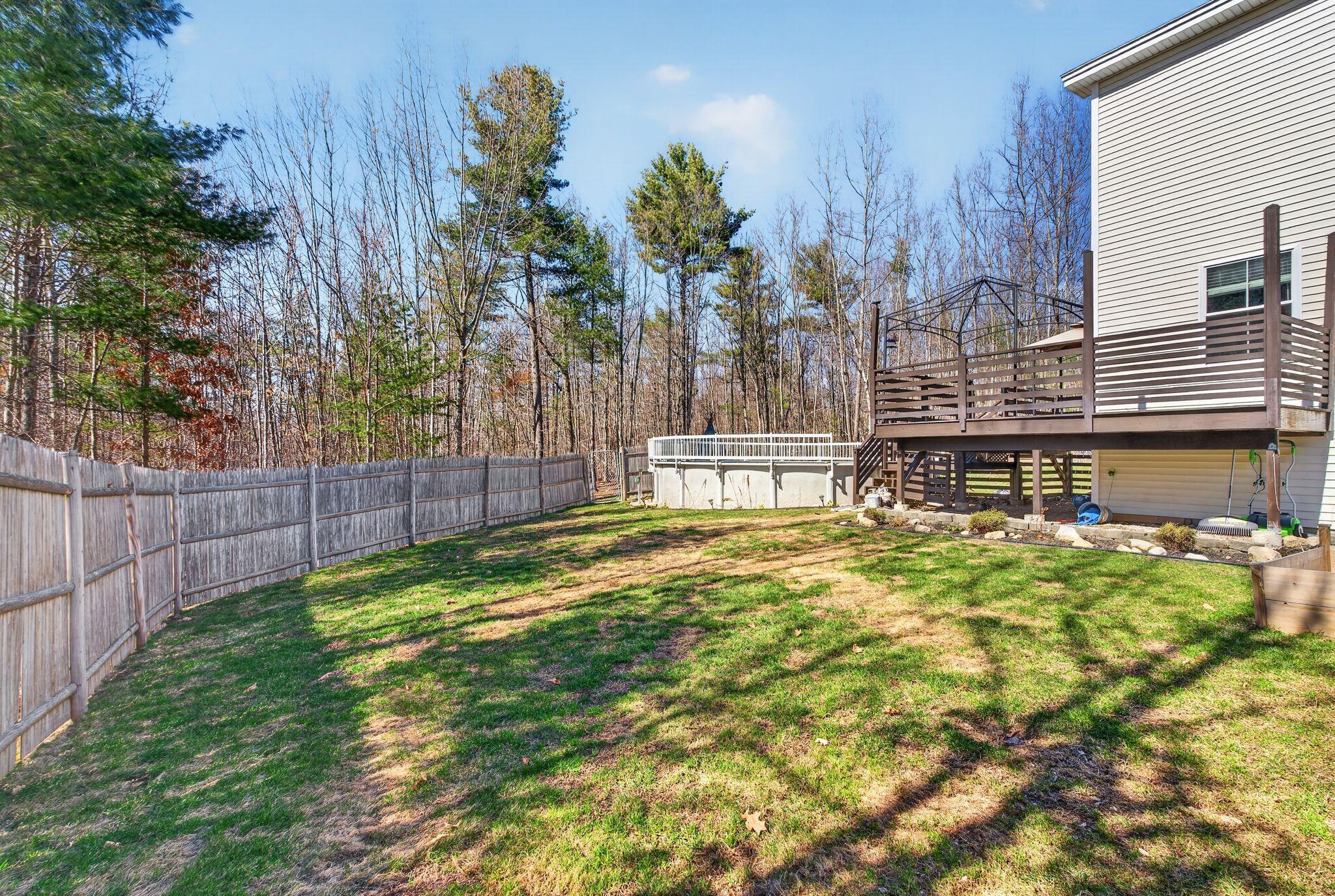 52 Harvest Hill Road Windham, ME 04062 - Photo 32 of 38 Fenced Side Yard 2