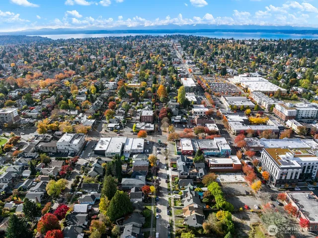 a view of city and ocean