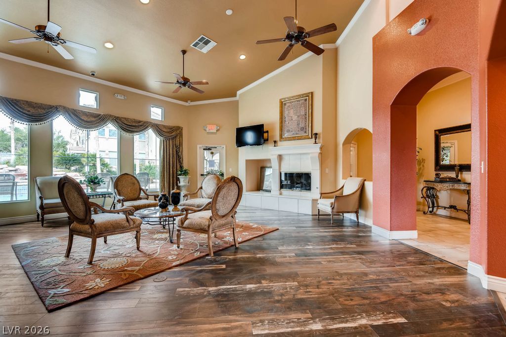 10550 West Alexander Road, Unit 1108 Las Vegas, NV 89129 - Photo 18 of 29 Community clubhouse, spacious and light-filled room for gatherings