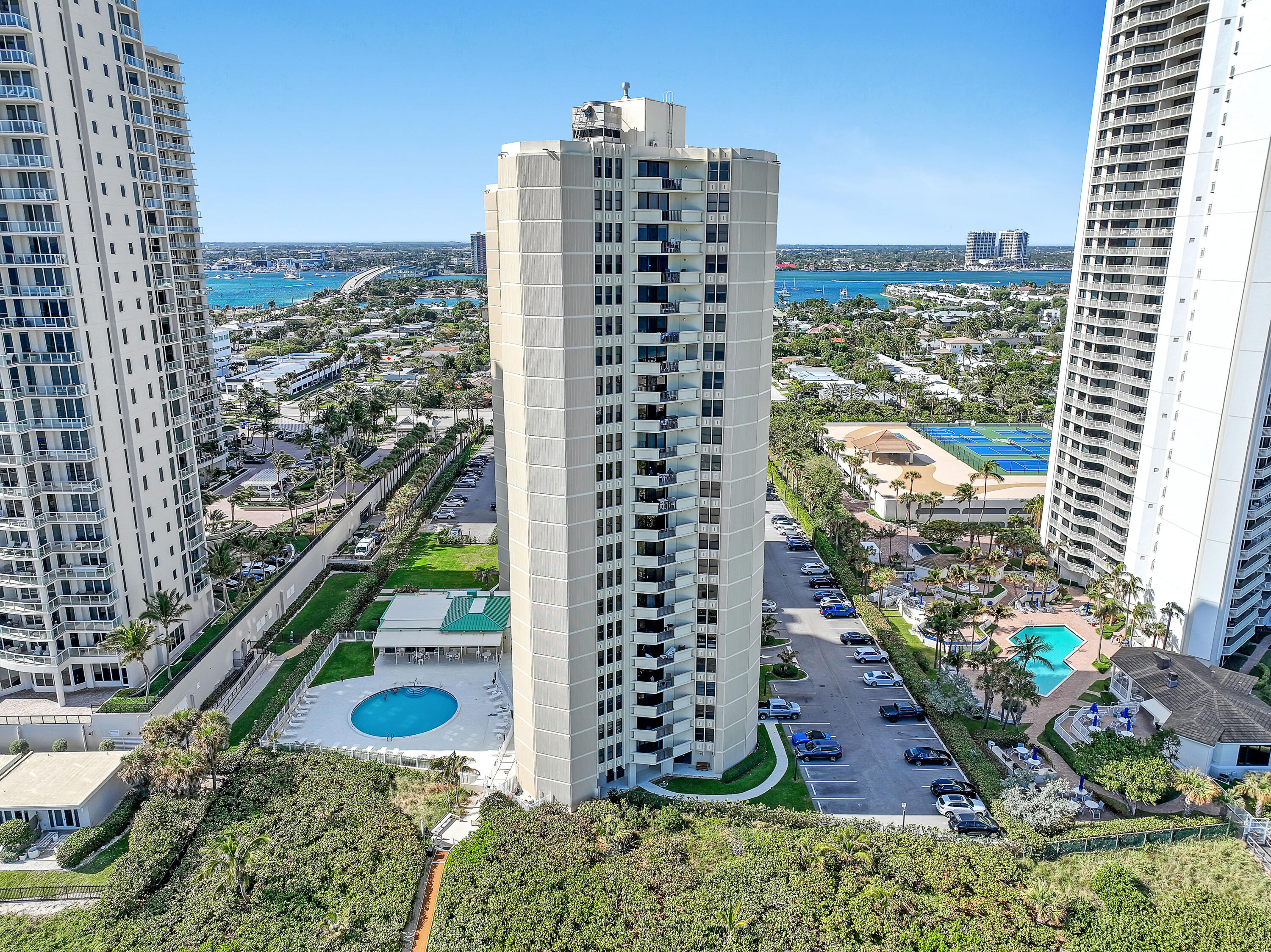2800 North Ocean Drive, Unit A3C Singer Island, FL 33404 - Photo 26 of 28 a view of a city that has tall buildings