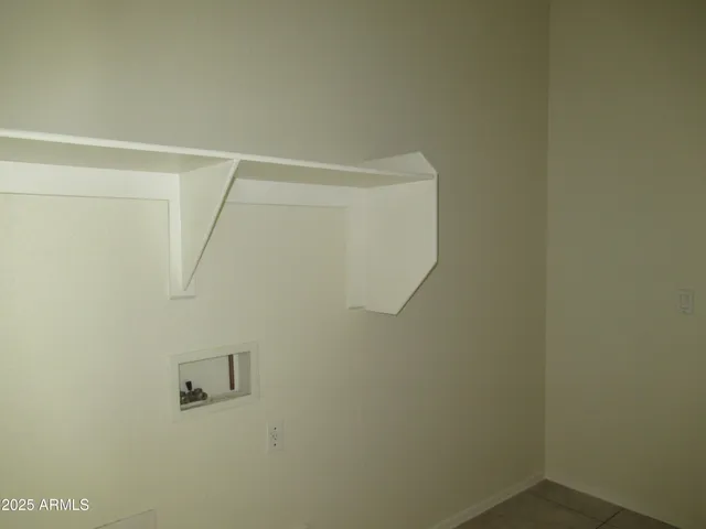 a view of a rack on the wall