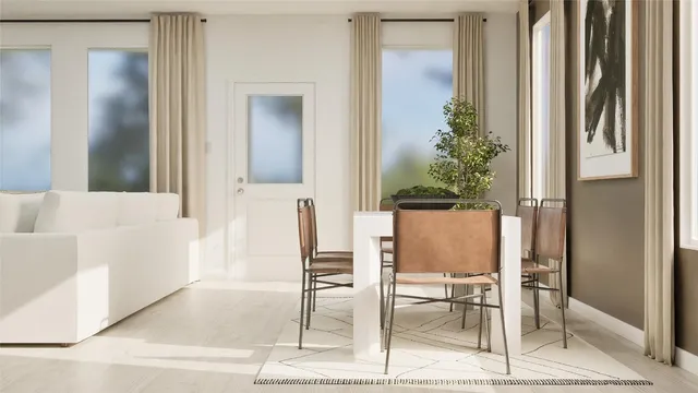 a view of balcony and patio