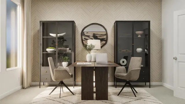 a view of a workspace