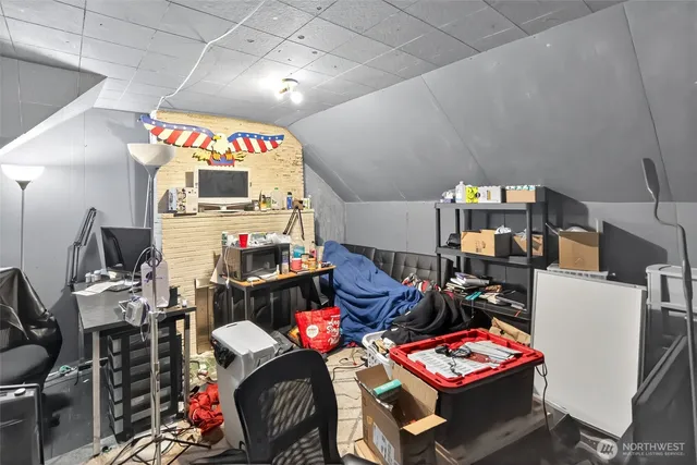 a storage and utility room