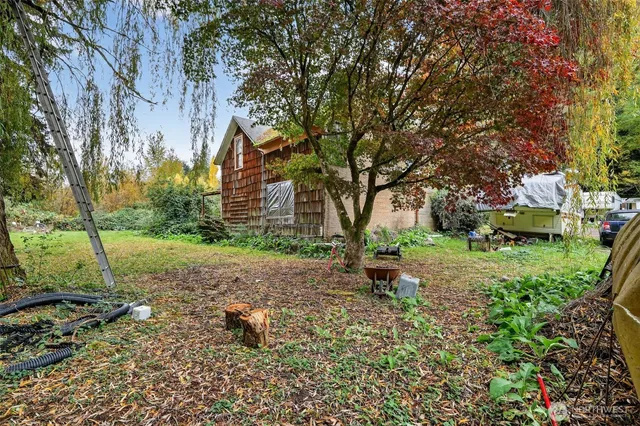 a view of outdoor space and yard