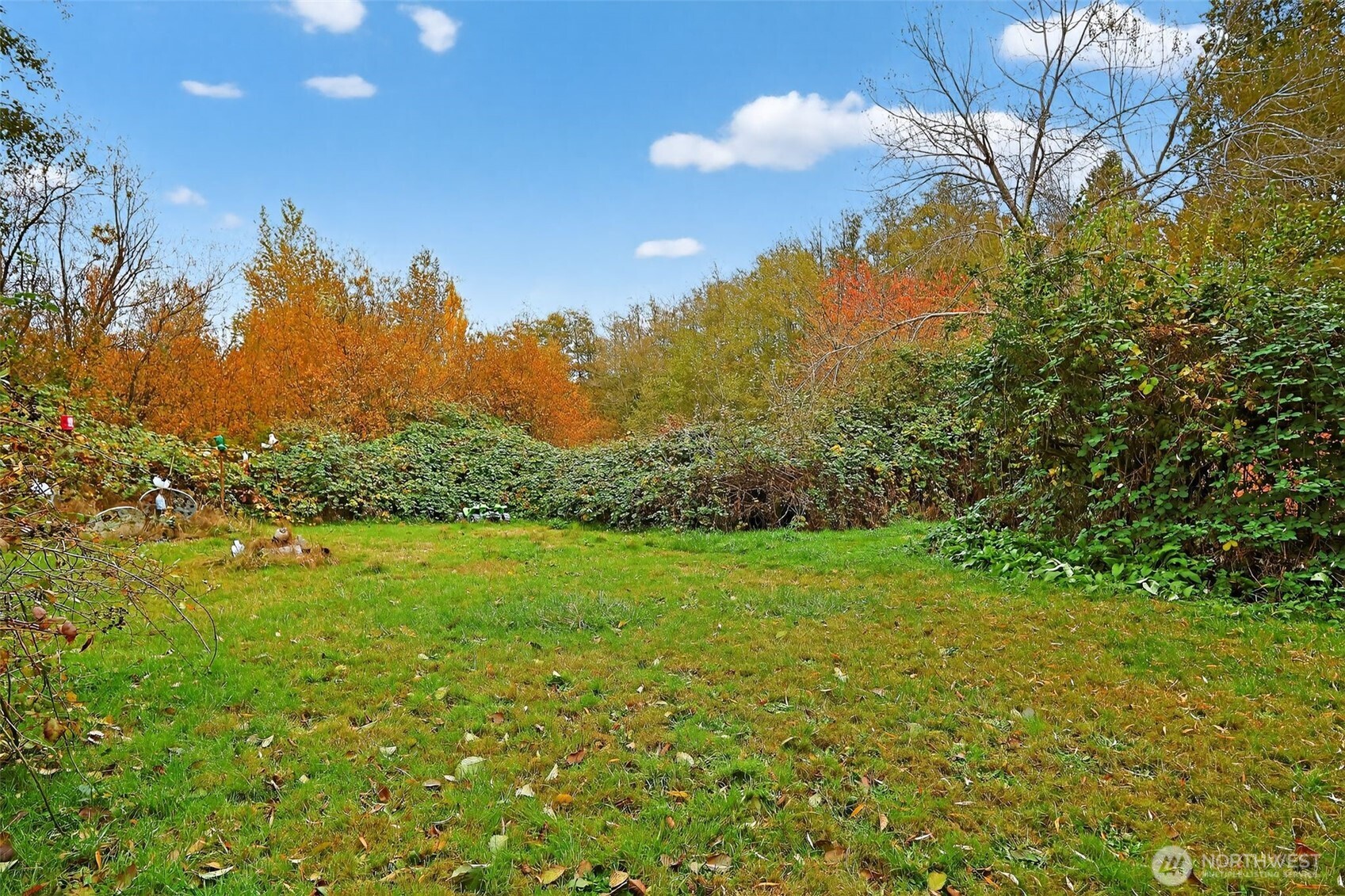11941 Schold Road Northwest Silverdale, WA 98383 - Photo 27 of 35 a view of a big yard with an outdoor space and seating area