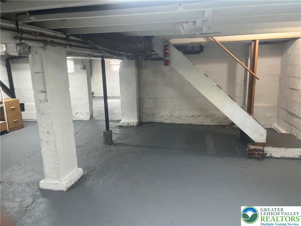 1839 Willow Park Road Bethlehem, PA 18020 - Photo 29 of 35 A spacious, unfinished basement offers extensive storage and future potential.