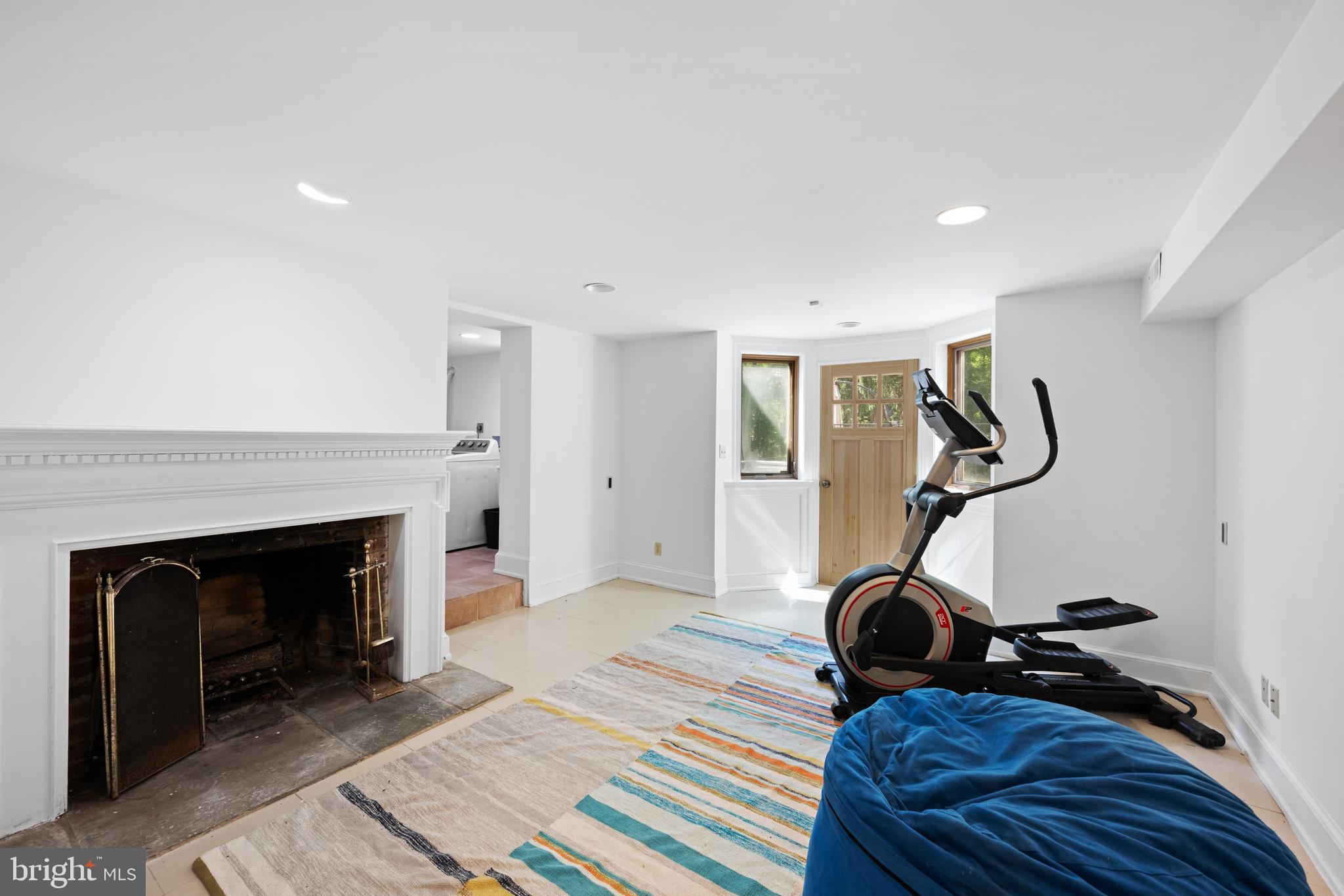 1702 Kalmia Road Northwest Washington, DC 20012 - Photo 36 of 55 a view of a room with gym equipment