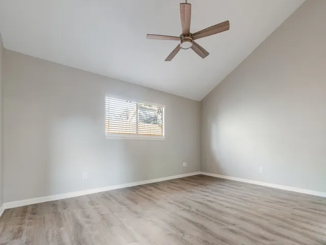 wooden floor in an empty room