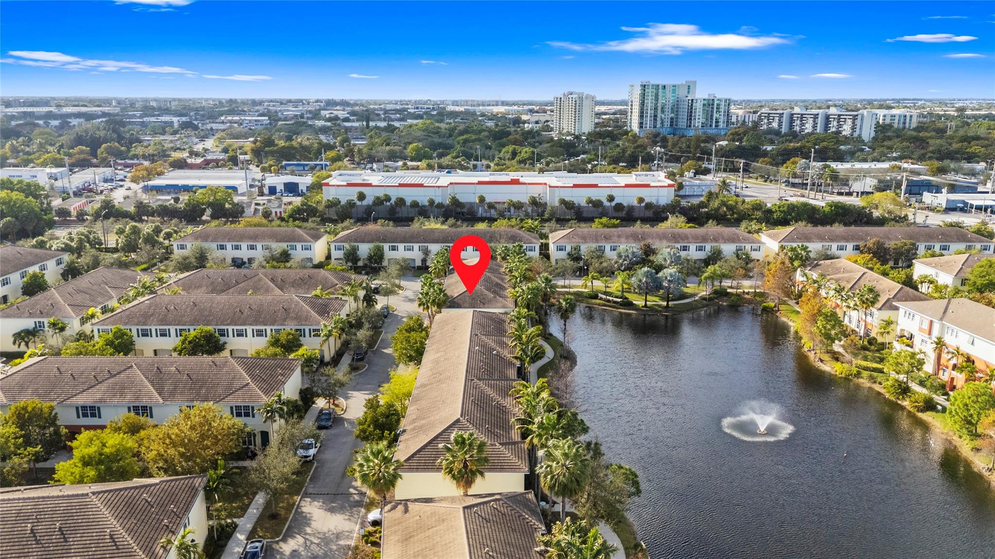 259 Southwest 7th Street, Unit 259 Pompano Beach, FL 33060 - Photo 74 of 87 an aerial view of a city