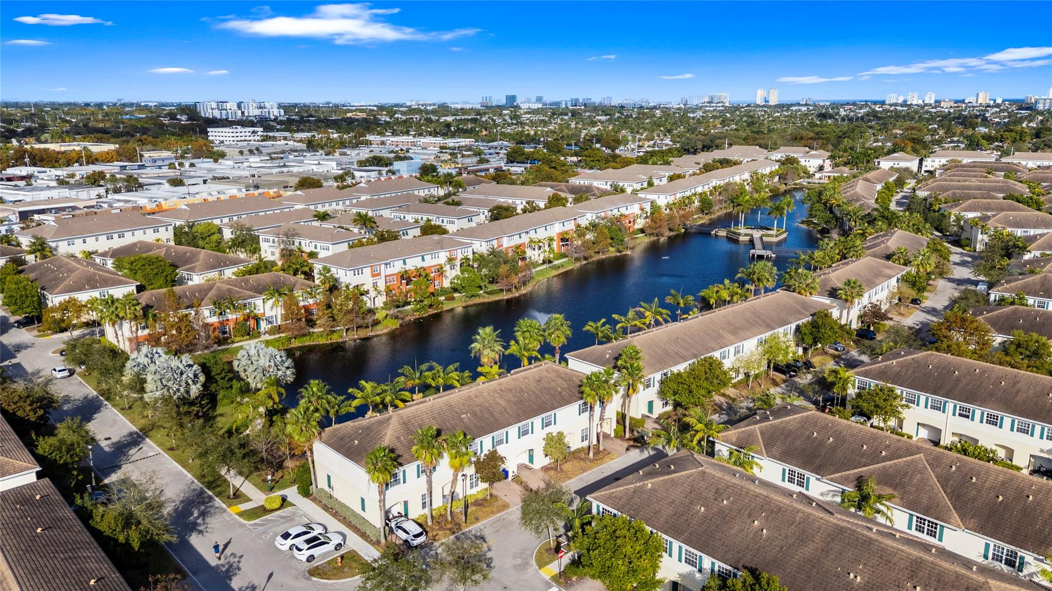 259 Southwest 7th Street, Unit 259 Pompano Beach, FL 33060 - Photo 85 of 87 an aerial view of a city