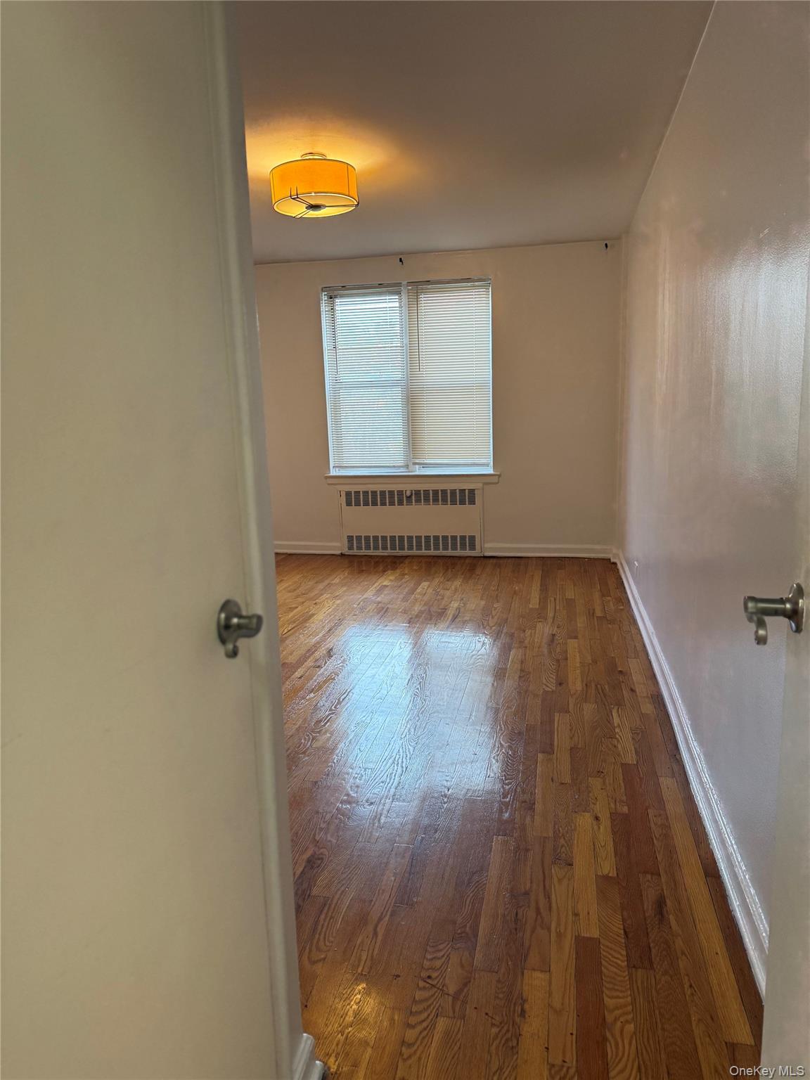 325 East 201st Street, Unit 3J Bronx, NY 10458 - Photo 24 of 33 an empty room with wooden floor and windows