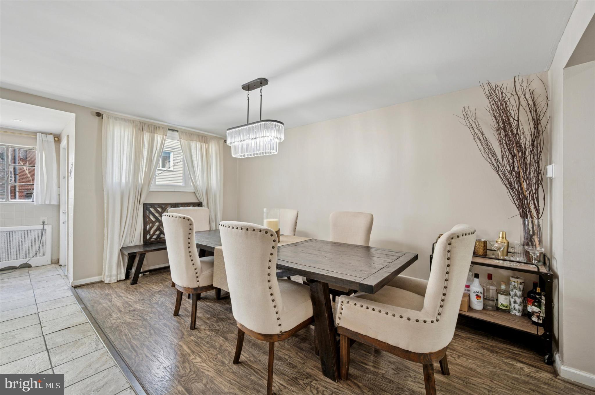 1052 Edgemore Road Philadelphia, PA 19151 - Photo 6 of 24 Elegant dining space with natural light.