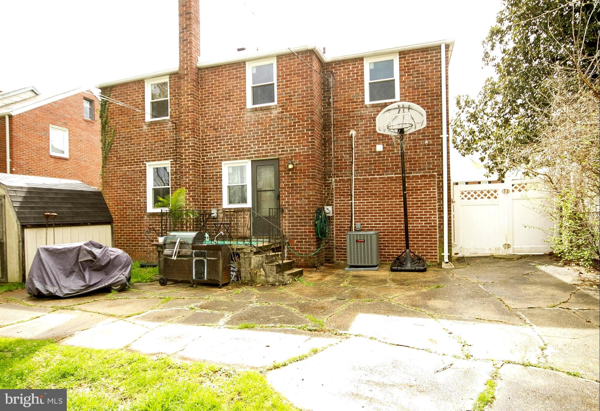 4106 Colby Road Pikesville, MD 21208 - Photo 27 of 28 Patio, shed & fully fenced