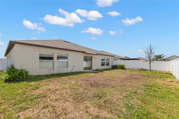 a view of a lake with a city