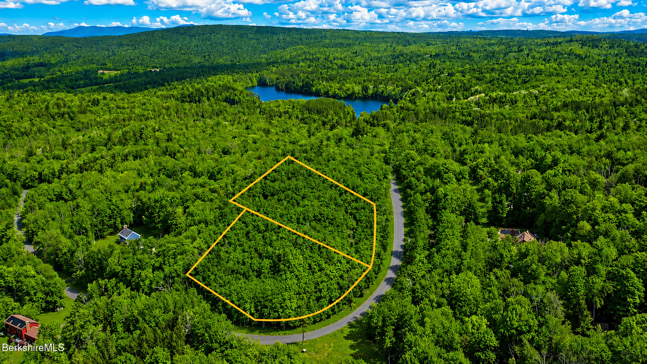 Hill Road Hinsdale, MA 01235 - Photo 3 of 14 Aerial View Two Lots